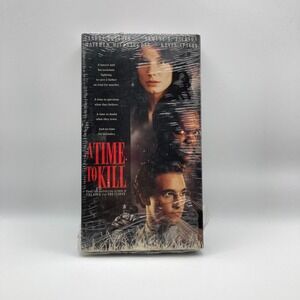 SEALED A Time To Kill-VHS-1996 Bullock, Jackson, McConaughey, Jackson-Thriller!